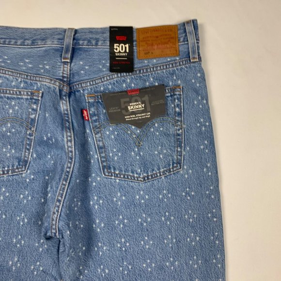 Levi's High Rise Women Jeans - Blue - Picture 9 of 10